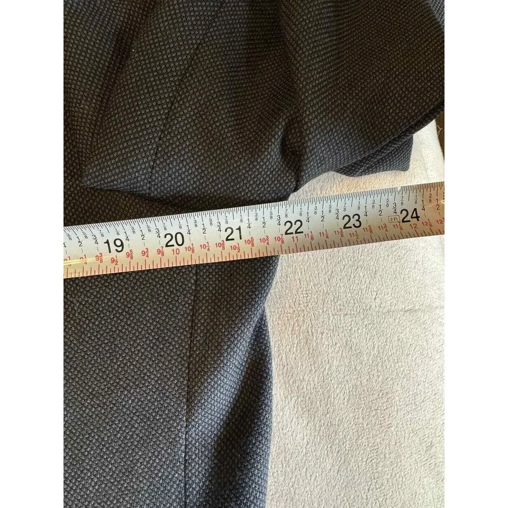 Monsieur Givenchy Blazer Mens 42R Black Suit Jacket‎ Sport Coat Two Button US
